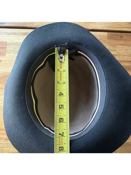RAG & BONE Womens‎ Wool Felt Floppy Brim Fedora Hat Pecan Brown Made In USA Sz M main image 7